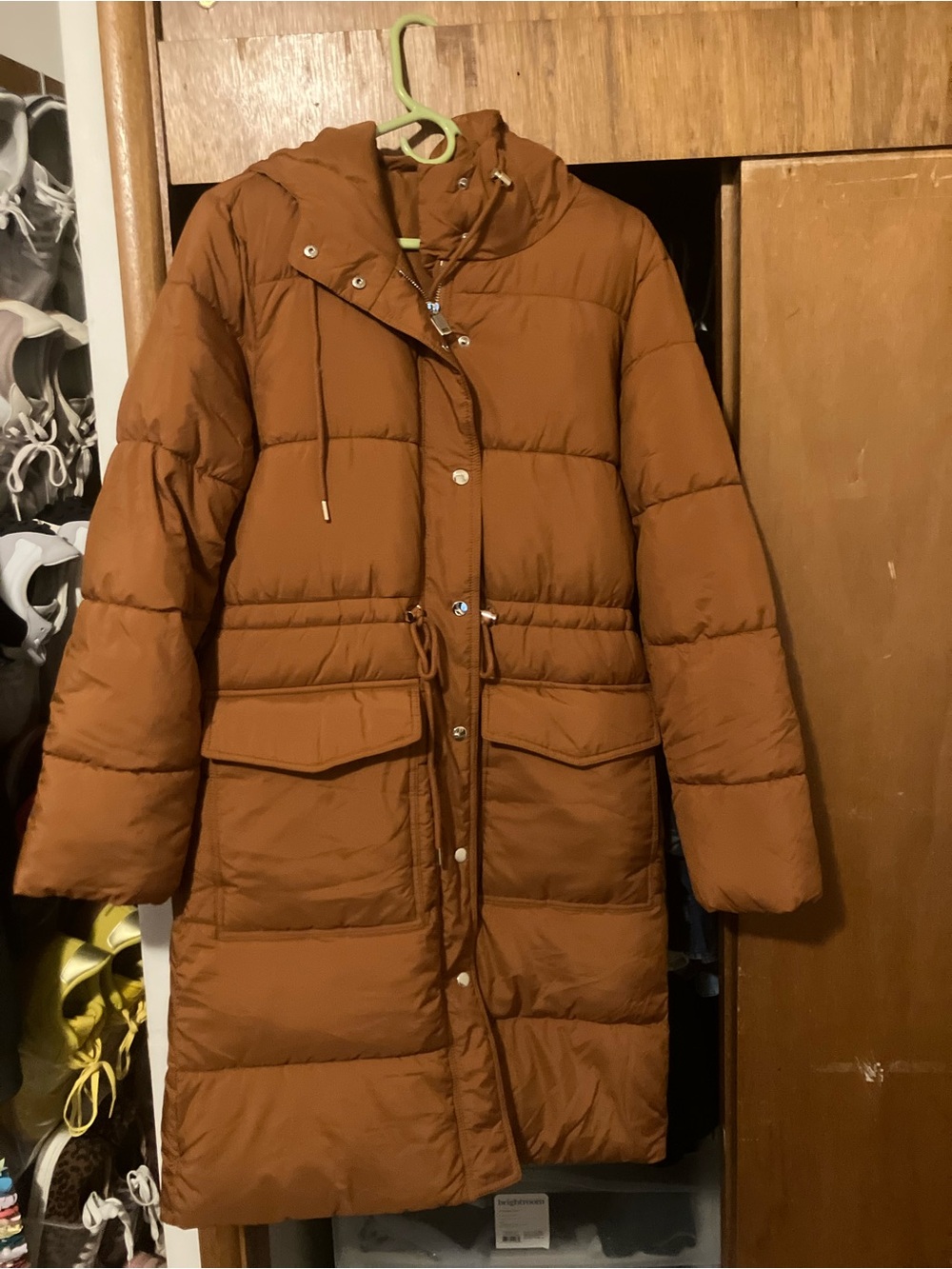 LOFT Long Puffer Jacket